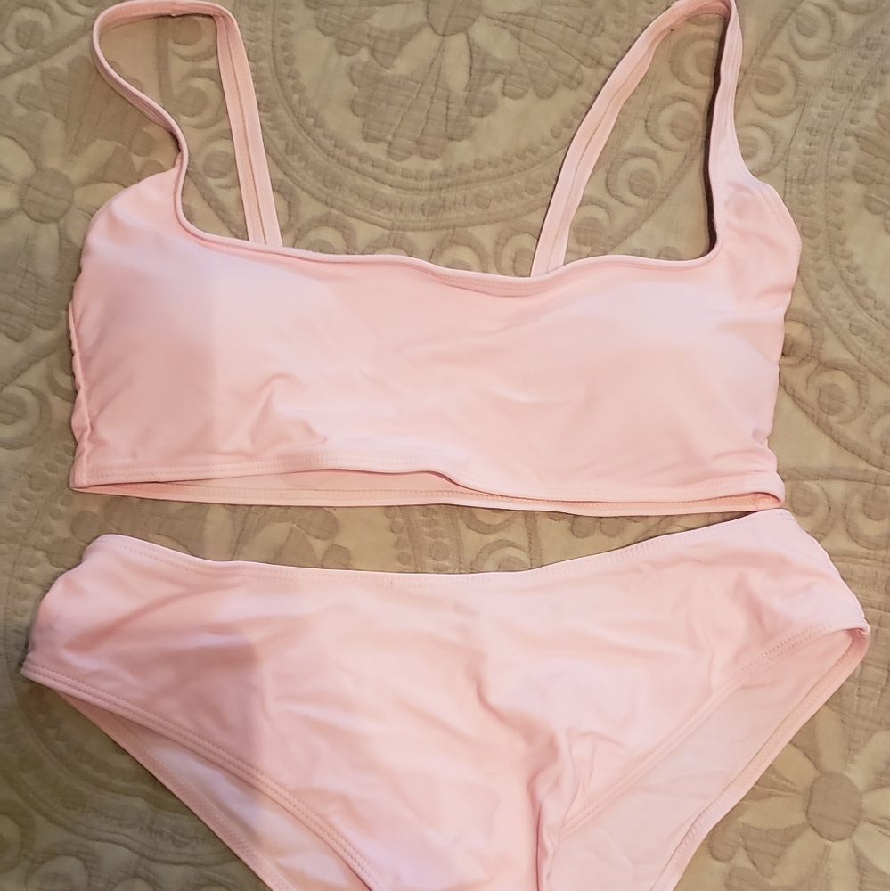 Shein Light Pink Swimsuit